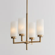 Capital Lighting 351741AD Alyssa Four Light Pendant, Aged Brass Alternate Image.jpg