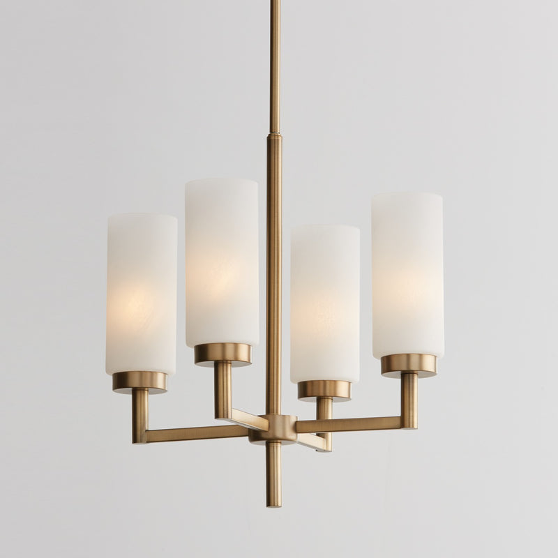 Capital Lighting 351741AD Alyssa Four Light Pendant, Aged Brass Alternate Image.jpg