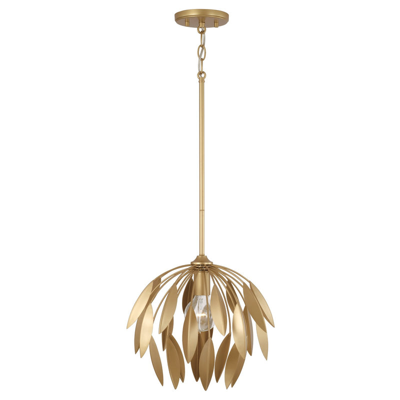 Capital Lighting 351811GF Margeaux One Light Pendant, Buffed Gold Alternate Image.jpg