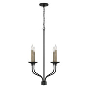 Capital Lighting 451541MB Wilder Four Light Chandelier, Matte Black Alternate Image.jpg