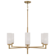 Capital Lighting 451761AD Alyssa Six Light Chandelier, Aged Brass Alternate Image.jpg