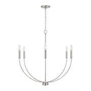 Capital Lighting 452161BN Ansley Six Light Chandelier, Brushed Nickel Alternate Image.jpg