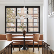 Capital Lighting 451341WE Alden Four Light Chandelier, Matte White Alternate Image 4.jpg