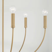 Capital Lighting 452161AD Ansley Six Light Chandelier, Aged Brass Alternate Image 2.jpg