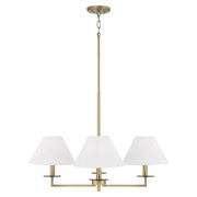 Capital Lighting 452241AD Gilda Four Light Chandelier, Aged Brass Alternate Image.jpg