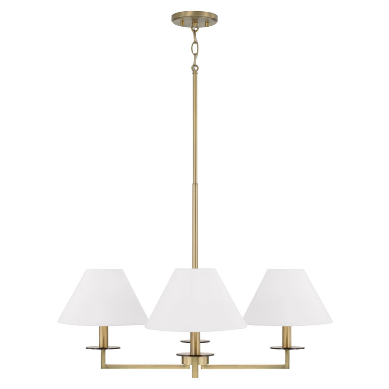 Capital Lighting 452241AD Gilda Four Light Chandelier, Aged Brass Alternate Image.jpg
