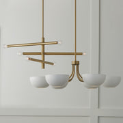 Capital Lighting 452241AD Gilda Four Light Chandelier, Aged Brass Alternate Image 2.jpg