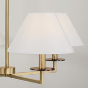 Capital Lighting 452241AD Gilda Four Light Chandelier, Aged Brass Alternate Image 4.jpg