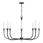 Capital Lighting 452381BI Decklan Eight Light Chandelier, Black Iron Alternate Image.jpg