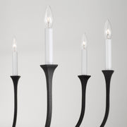 Capital Lighting 452381BI Decklan Eight Light Chandelier, Black Iron Alternate Image 2.jpg