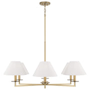 Capital Lighting 452261AD Gilda Six Light Chandelier, Aged Brass Alternate Image.jpg
