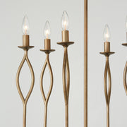 Capital Lighting 452561ML Cohen Six Light Chandelier, Mystic Luster Alternate Image 2.jpg