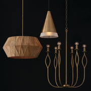 Capital Lighting 452561ML Cohen Six Light Chandelier, Mystic Luster Alternate Image 6.jpg