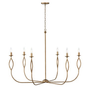Capital Lighting 452563ML Cohen Six Light Chandelier, Mystic Luster Alternate Image.jpg