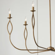 Capital Lighting 452563ML Cohen Six Light Chandelier, Mystic Luster Alternate Image 2.jpg