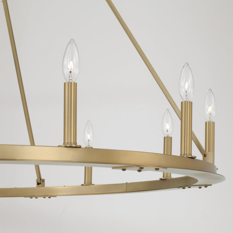 Capital Lighting 4912AD Pearson 12 Light Chandelier, Aged Brass Alternate Image.jpg