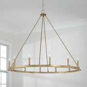 Capital Lighting 4912AD Pearson 12 Light Chandelier, Aged Brass Alternate Image 2.jpg