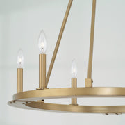 Capital Lighting 4916AD Pearson Six Light Chandelier, Aged Brass Alternate Image.jpg