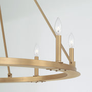 Capital Lighting 4918AD Pearson Eight Light Chandelier, Aged Brass Alternate Image.jpg