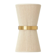 Capital Lighting 641221NP Cecilia Two Light Wall Sconce, Bleached Natural Rope and Patinaed Brass Alternate Image 2.jpg