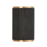 Capital Lighting 650721KR Donovan Two Light Wall Sconce, Black Stain and Matte Brass Alternate Image.jpg