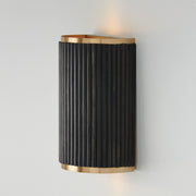 Capital Lighting 650721KR Donovan Two Light Wall Sconce, Black Stain and Matte Brass Alternate Image 2.jpg