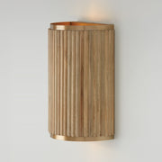 Capital Lighting 650721WS Donovan Two Light Wall Sconce, White Wash and Matte Brass Alternate Image 2.jpg