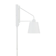 Capital Lighting 651311WE Alden One Light Wall Sconce, Matte White Alternate Image 2.jpg