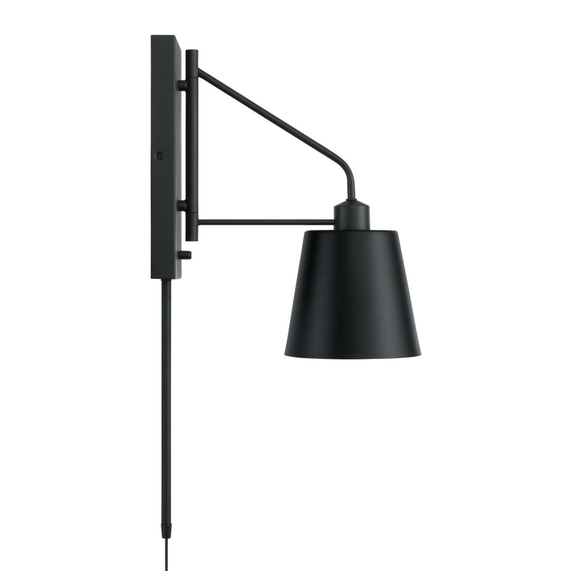 Capital Lighting 651311MB Alden One Light Wall Sconce, Matte Black Alternate Image 2.jpg