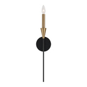 Capital Lighting 651911AB Avant One Light Wall Sconce, Aged Brass and Black Alternate Image.jpg
