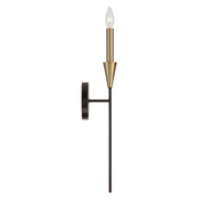 Capital Lighting 651911AB Avant One Light Wall Sconce, Aged Brass and Black Alternate Image 2.jpg