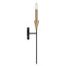 Capital Lighting 651911AB Avant One Light Wall Sconce, Aged Brass and Black Alternate Image 2.jpg