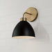 Capital Lighting 652011AB Ross One Light Wall Sconce, Aged Brass and Black Alternate Image 3.jpg