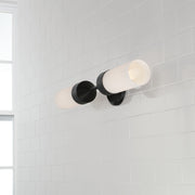 Capital Lighting 652421MB Devon Two Light Wall Sconce, Matte Black Alternate Image.jpg