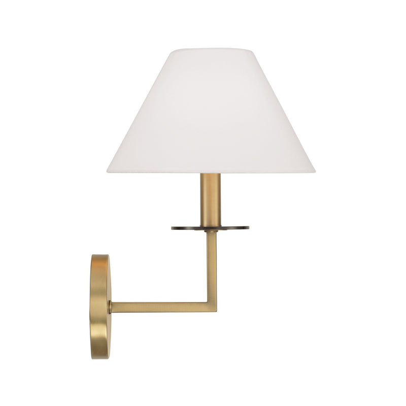 Capital Lighting 652211AD Gilda One Light Wall Sconce, Aged Brass Alternate Image 2.jpg