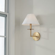 Capital Lighting 652211AD Gilda One Light Wall Sconce, Aged Brass Alternate Image 3.jpg