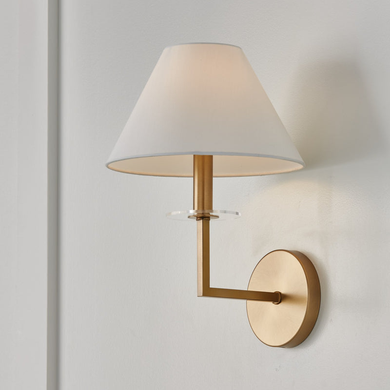 Capital Lighting 652211AD Gilda One Light Wall Sconce, Aged Brass Alternate Image 4.jpg
