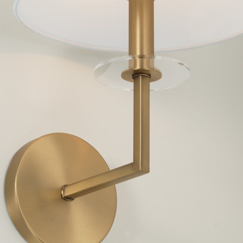Capital Lighting 652211AD Gilda One Light Wall Sconce, Aged Brass Alternate Image 8.jpg