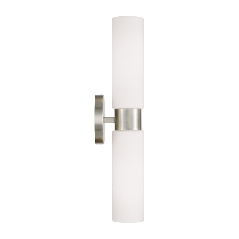Capital Lighting 652621BN Theo Two Light Wall Sconce, Brushed Nickel Alternate Image 2.jpg