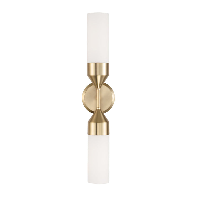 Capital Lighting 652421MA Devon Two Light Wall Sconce, Matte Brass Alternate Image.jpg