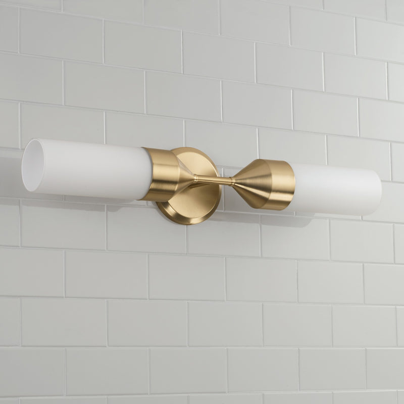Capital Lighting 652421MA Devon Two Light Wall Sconce, Matte Brass Alternate Image 4.jpg