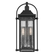 Kichler 49714BKT Two Light Outdoor Wall Mount, Textured Black (4)