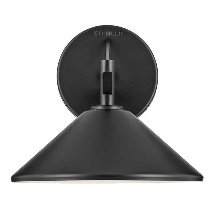 Kichler 49060BK One Light Outdoor Wall Mount, Black (5)