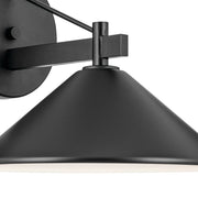 Kichler 49061BK One Light Outdoor Wall Mount, Black (3)
