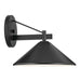 Kichler 49061BK One Light Outdoor Wall Mount, Black (6)
