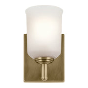 Kichler 45572NBR One Light Wall Sconce, Natural Brass (4)