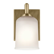 Kichler 45572NBR One Light Wall Sconce, Natural Brass (5)