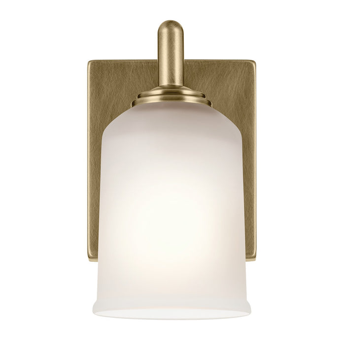 Kichler 45572NBR One Light Wall Sconce, Natural Brass (5)