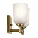 Kichler 45573NBR Two Light Bath, Natural Brass (5)