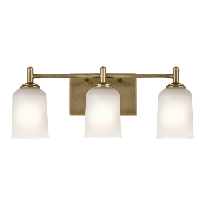 Kichler 45574NBR Three Light Bath, Natural Brass (4)
